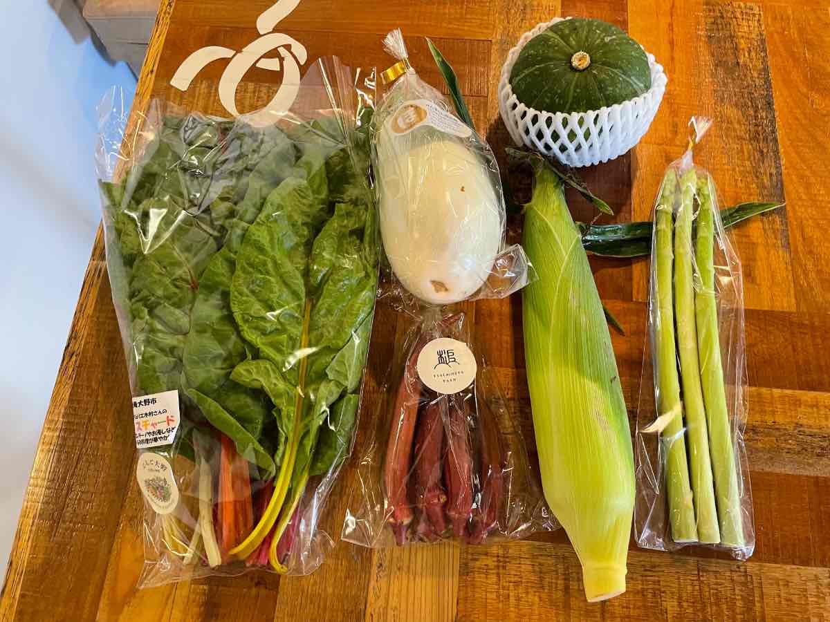 やおや六画ストア 購入した野菜