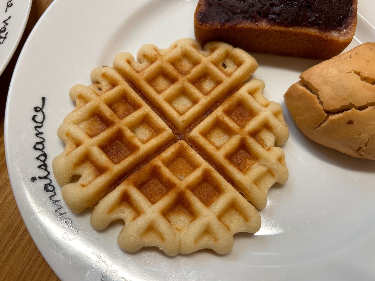 ちゃびのパン工房 ワッフル