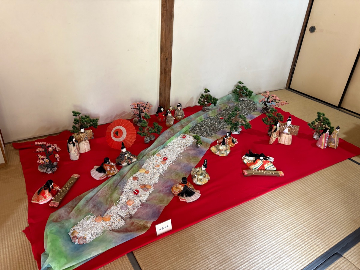 磯矢邸 ひいな人形と天の川