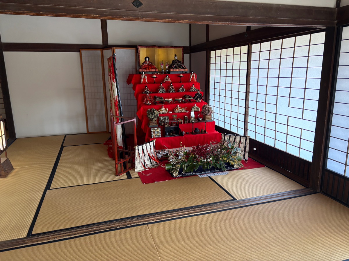 大原邸 雛人形