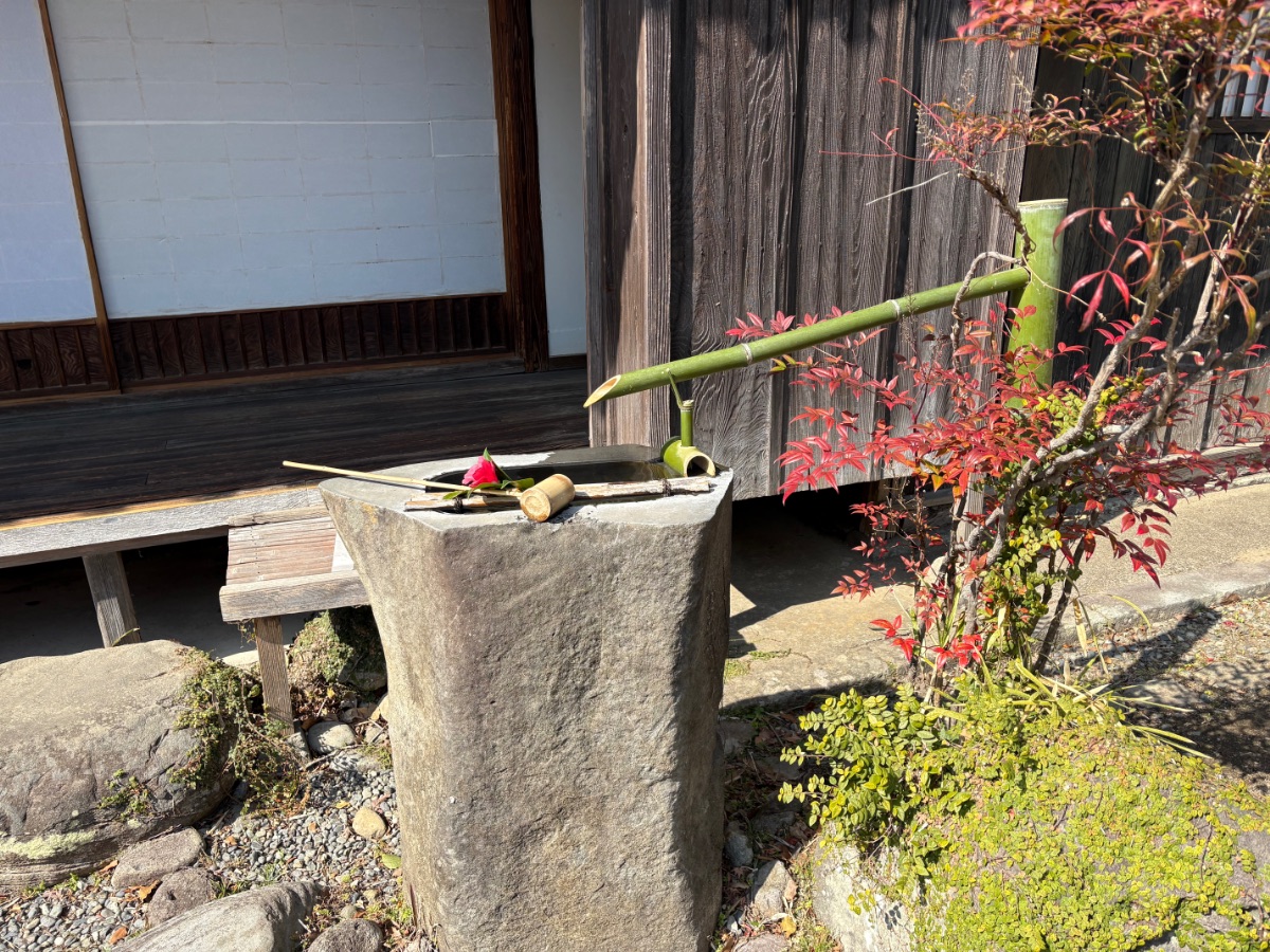 大原邸 鹿おどし