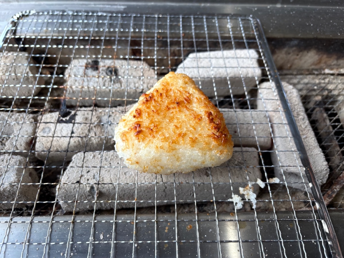 魚市魚座 焼きおにぎり
